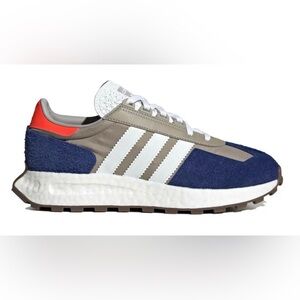 Adidas Men's Blue and Red Sneakers